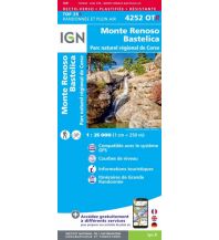 Wanderkarten IGN Carte 4252 OT-R Frankreich - Monte Renoso, Bastelica 1:25.000 IGN
