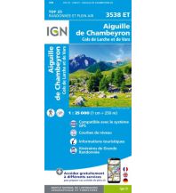 Hiking Maps France IGN Carte 3538 ET, Aiguille de Chambeyron 1:25.000 IGN