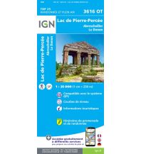 Wanderkarten Frankreich IGN Carte 3616 OT, Lac de Pierre-Percée 1:25.000 IGN