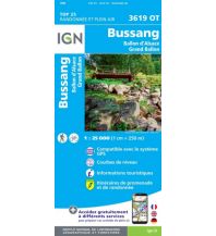 Wanderkarten Frankreich IGN Carte 3619 OT, Bussang 1:25.000 IGN