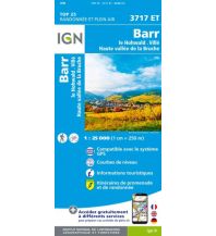 Wanderkarten Frankreich IGN Carte 3717 ET, Barr 1:25.000 IGN