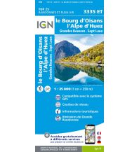 Wanderkarten Frankreich IGN Carte 3335 ET, Le Bourg d'Oisans, L'Alpe d'Huez 1:25.000 IGN