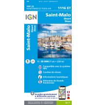 Wanderkarten Frankreich IGN Carte 1116 ET, Saint-Malo 1:25.000 IGN