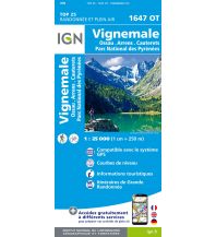 Hiking Maps Pyrenees IGN Carte 1647 OT, Vignemale 1:25.000 IGN