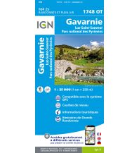 Hiking Maps Pyrenees IGN Carte 1748 OT, Gavarnie 1:25.000 IGN