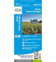 Wanderkarten Frankreich Nuits-Saint-Georges 1:25.000 IGN