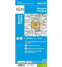 Hiking Maps France Beaune / Chagny IGN