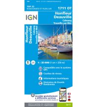 Hiking Maps France IGN Carte 1711 OT, Honfleur, Deauville 1:25.000 IGN