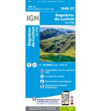 Hiking Maps Pyrenees IGN Carte 1848 OT, Bagnères-de-Luchon 1:25.000 IGN