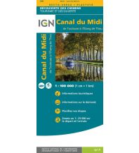 Weitwandern Canal du Midi 1:100.000 IGN