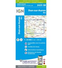 Wanderkarten Frankreich IGN Carte 2425 SB, Dun sur Auron 1:25.000 IGN