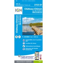 Hiking Maps France IGN WK 2723 ET Frankreich - Chateau Chinon 1:25.000 IGN