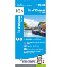 Hiking Maps France IGN WK 1330 OT Frankreich - Île d'Oléron 1:25.000 IGN