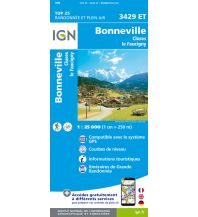 Wanderkarten Frankreich IGN Carte 3429 ET, Bonneville 1:25.000 IGN