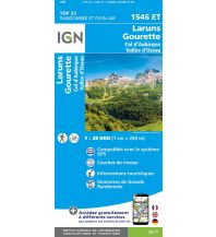 Hiking Maps Pyrenees IGN Carte 1546 ET, Laruns, Gourette 1:25.000 IGN