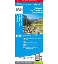Hiking Maps Pyrenees IGN Carte 2349 ET-R, Massif du Canigou 1:25.000 IGN