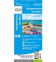 Wanderkarten Frankreich IGN Carte 0416 ET, Plouguerneau, Les Abers 1:25.000 IGN