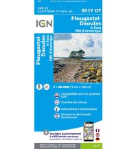 Wanderkarten Frankreich IGN Carte 0517 OT, Plougastel-Daoulas 1:25.000 IGN