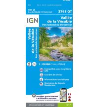 Hiking Maps France IGN Carte 3741 OT, Vallée de la Vésubie 1:25.000 IGN