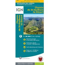 Weitwandern IGN Decouverte des Chemins Chemin-de-St-Guilhem-le-Désert 1:90.000 IGN