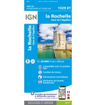 Hiking Maps France IGN Carte 1329 ET, La Rochelle 1:25.000 IGN