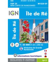 Wanderkarten Frankreich IGN Carte M1329 OT, Île de Ré 1:25.000 IGN