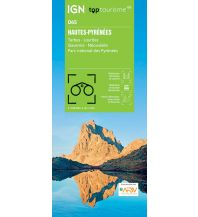 Road Maps France IGN Carte D65, Haute Pyrenees 1:100.000 IGN