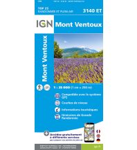 Wanderkarten Frankreich IGN Carte 3140 OT, Mont Ventoux 1:25.000 IGN