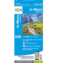 Hiking Maps France IGN Carte 3336 OT, La Mure 1:25.000 IGN
