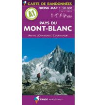 Wanderkarten Frankreich Pays du Mont-Blanc Rando Editions