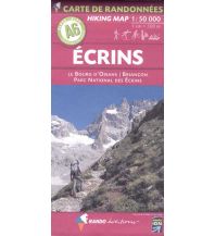 Hiking Maps France Écrins Rando Editions