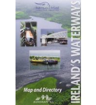 Inland Navigation Ireland's Waterways Map and Directory 1:500.000 Euromapping