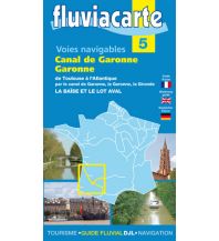 Revierführer Binnen Voies navigables Band 5, Canal de la Garonne Navicarte - Fluvial
