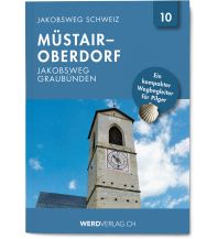 Weitwandern Jakobsweg-Booklet 10, Jakobsweg Graubünden Weber-Verlag