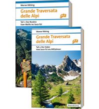 Long Distance Hiking Grande Traversata delle Alpi (GTA), Teil 1 und 2: Nord und Süd Rotpunktverlag