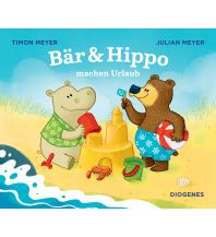 Kinderbücher und Spiele Bär & Hippo machen Urlaub Diogenes Verlag