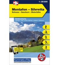 Wanderkarten Vorarlberg Montafon Hallwag Kümmerly+Frey AG