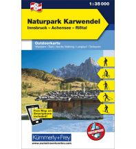 Wanderkarten Alpenpark Karwendel, Innsbruck, Achensee, Risstal Hallwag Kümmerly+Frey AG