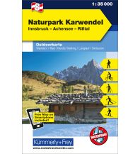 Hiking Maps Alpenpark Karwendel, Innsbruck, Achensee, Risstal Hallwag Kümmerly+Frey AG
