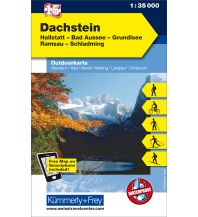 Hiking Maps Salzkammergut Dachstein, Hallstatt, Bad Aussee, Grundlsee, Ramsau, Schladming Hallwag Kümmerly+Frey AG