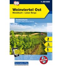 Wanderkarten Niederösterreich K&F-Karte 19, Weinviertel 1:50.000 Hallwag Kümmerly+Frey AG