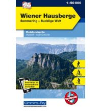 Wanderkarten Steiermark Wiener Hausberge - Semmering, Bucklige Welt Hallwag Kümmerly+Frey AG