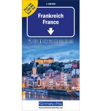 Straßenkarten Frankreich Nord+Süd Strassenkarte 1:600 000 Hallwag Kümmerly+Frey AG