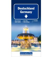 Straßenkarten Deutschland Strassenkarte 1:750 000 Hallwag Kümmerly+Frey AG