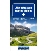 Road Maps Alpenstrassen Strassenkarte Hallwag Kümmerly+Frey AG