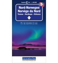 Road Maps Scandinavia Nord-Norwegen Nr. 05 Regionalkarte Norwegen 1:400 000 Hallwag Kümmerly+Frey AG