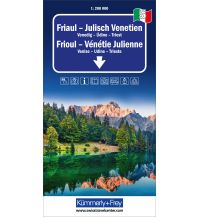 Straßenkarten Friaul - Julisch Venetien, Nr. 05, Regionalstrassenkarte 1:200'000 Hallwag Kümmerly+Frey AG
