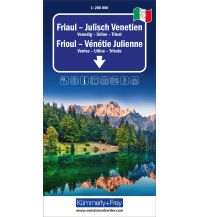 Road Maps Friaul - Julisch Venetien, Nr. 05, Regionalstrassenkarte 1:200'000 Hallwag Kümmerly+Frey AG