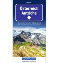 Straßenkarten Europa Österreich Strassenkarte 1:500 000 Hallwag Kümmerly+Frey AG