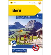 Wanderkarten Schweiz & FL K+F-Wanderkarte 9, Bern 1:60.000 Hallwag Kümmerly+Frey AG